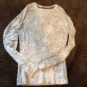 Smartwool  Floral Long Sleeve Merino 250 Base Layer XS